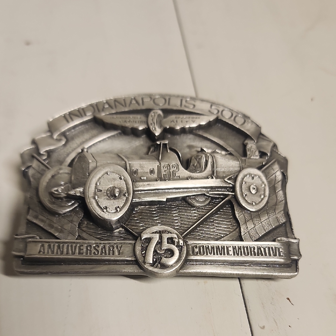 Indianapolis 500 Commemorative Belt Buckle Indianapolis 500 Commemorative Belt Buckle